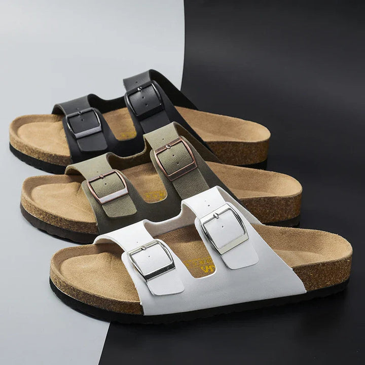 Herren Solaro Sandalen, komfortable Sommerschuhe für Freizeit & Strand, atmungsaktiv & verstellbar.