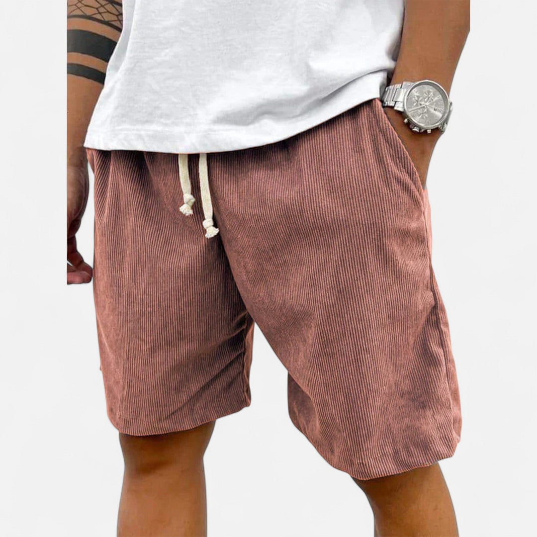 Komfortable Herren Sommer Shorts, atmungsaktiv für entspannte Tage; stilvolle Freizeit Hosen.