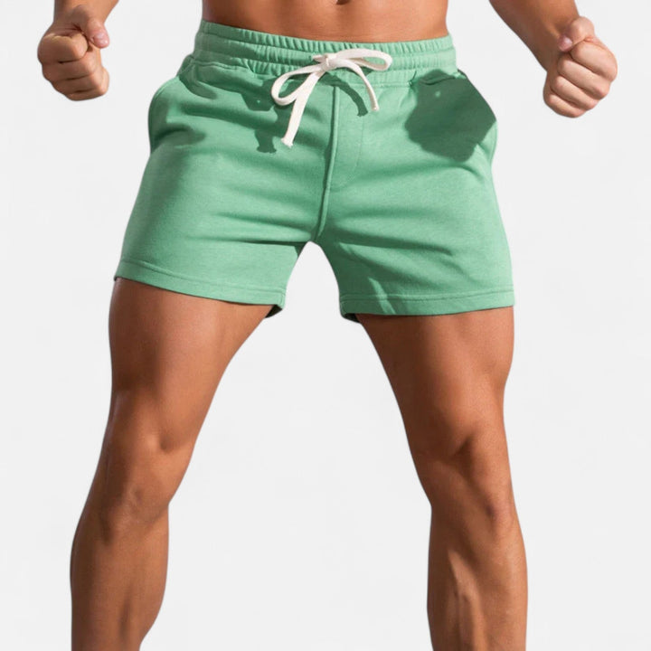 Lässige Herren Sommer Shorts mit elastischem Bund, ideal für Strand & Freizeit. Bequeme Alltags- & Reise-Shorts.