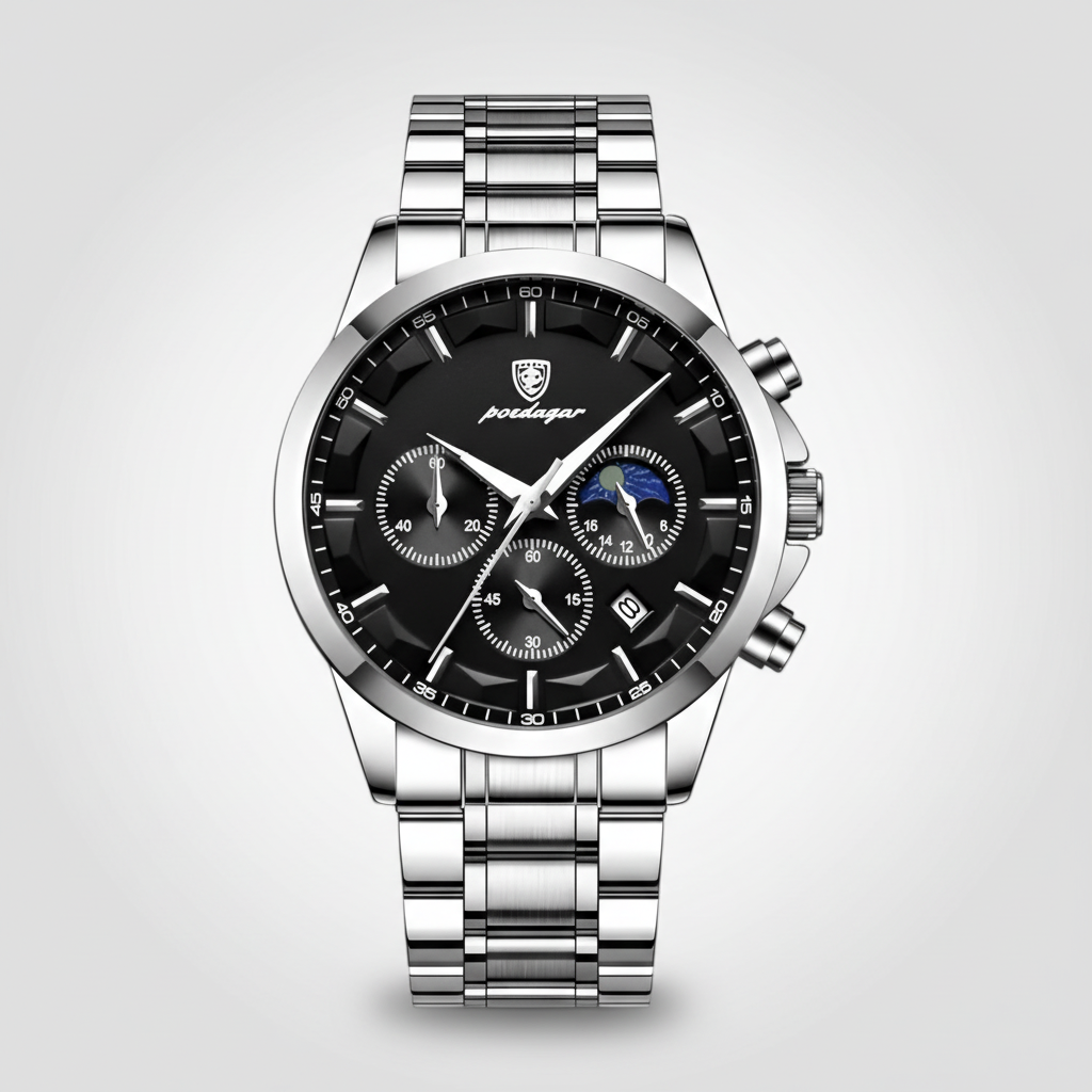 Herrenuhr StyleMaster am Handgelenk, ein elegantes und funktionelles Accessoire, wasserdicht und stilvoll.