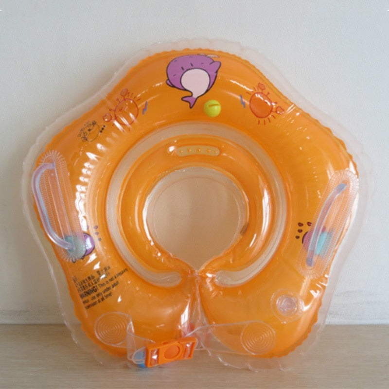 Praktisches Babyartikel: Nackenschwimmring für sicheren Badespaß das ganze Jahr. Tolles Babygeschenk.