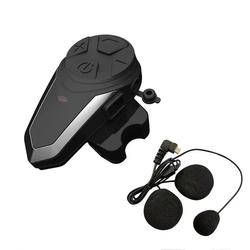 RoadLink S3 Motorrad Bluetooth Intercom am Helm, ideal für Kommunikation mit 1000m Reichweite & FM.