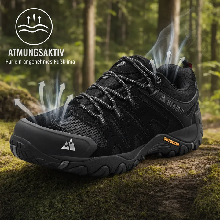 Robuster Unisex Wanderschuh mit griffiger Profilsohle, wasserabweisend für optimalen Outdoor-Komfort.