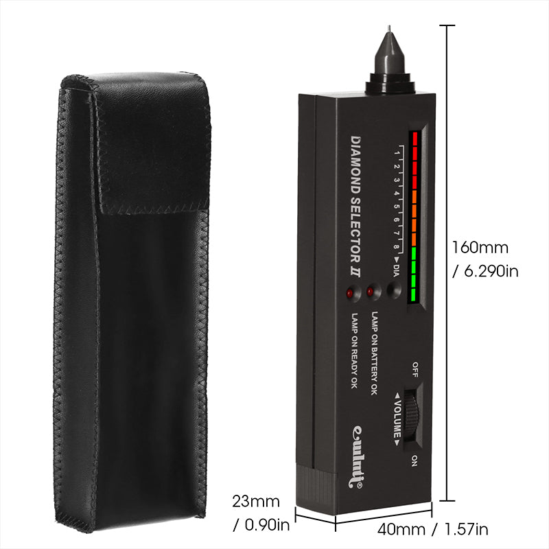 Einfache Bedienung des GemTesters, präziser Edelstein- & Diamanttester für schnelle Ergebnisse.