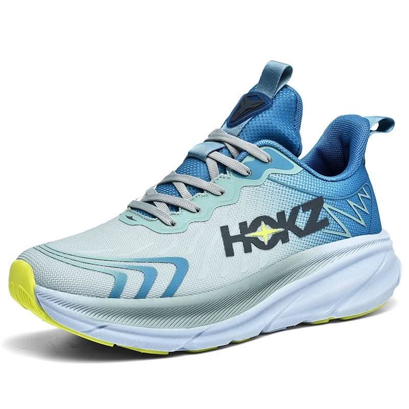 Detailaufnahme der Schnürung von Herren Laufschuhen, sorgt für sicheren Halt & optimalen Komfort beim Training.