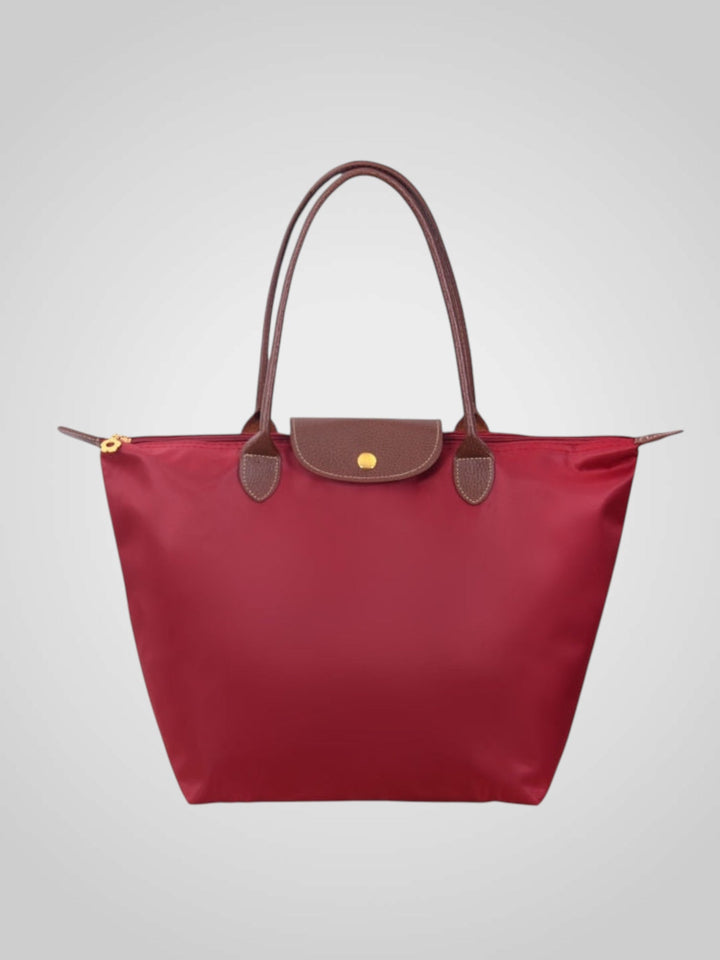 Klassische Damen Handtasche mit stilvoller Schließe; vielseitiges Modeaccessoire für jeden Anlass.