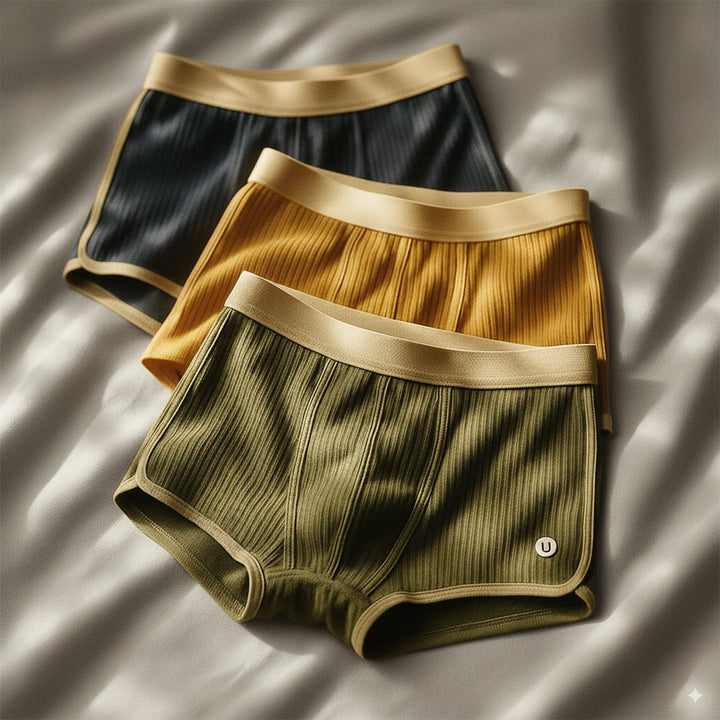 Herren Boxershorts, bequem und elastisch für optimalen Alltagskomfort. Ideale Passform, stützend und flexibel.