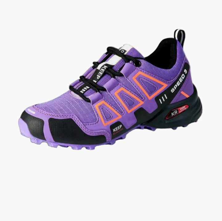 Oberseite der orthopädischen Herren Sneaker, mit Schnürung für optimalen Sitz, wasserdicht und atmungsaktiv.