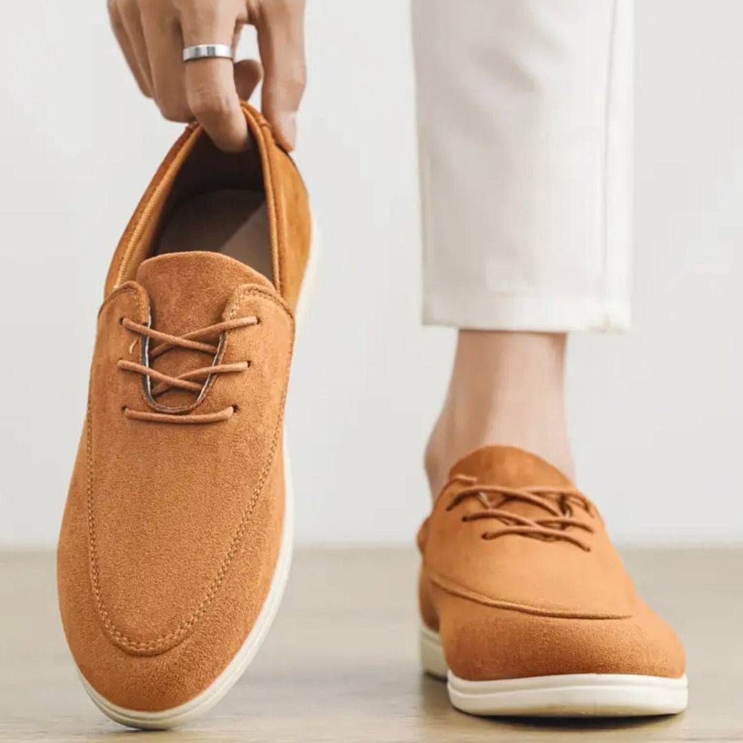 Stilvolle Herren Slipper Loafer, atmungsaktiv und gepolstert, ideal als Freizeitschuhe für täglichen Komfort.
