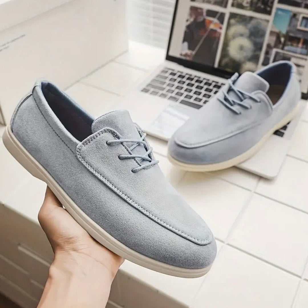 Männerschuhe Loafer mit robuster, rutschfester Gummisohle und komfortabler, gepolsterter Innensohle.