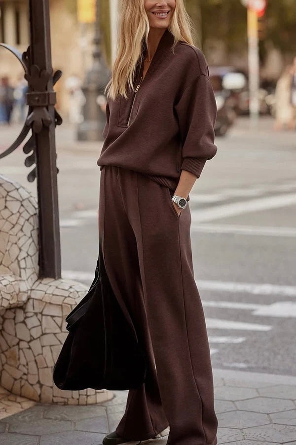 Elegantes Damen Loungewear Set aus Premium-Qualität, perfekt für Komfort und Stil zu Hause.