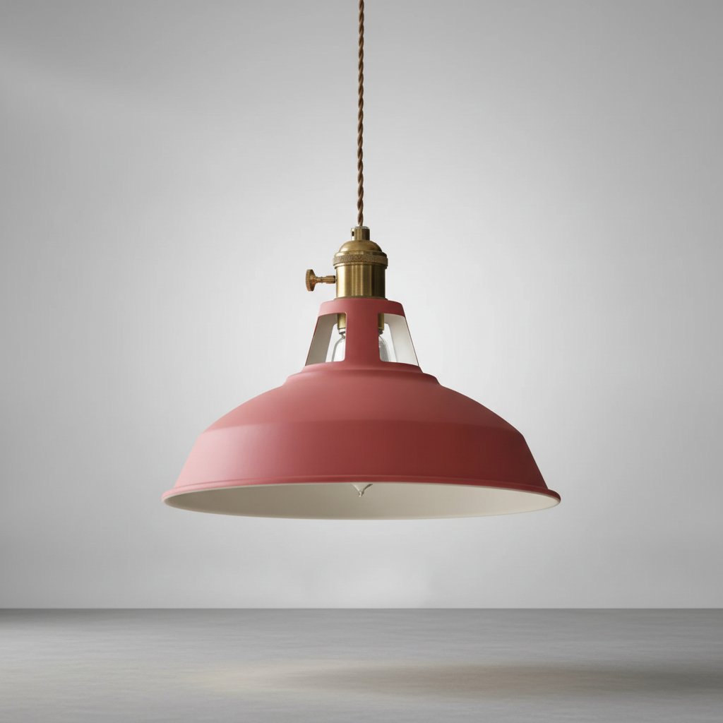 Vintage Pendelleuchte aus Metall, Industrie-Stil, schwarze Hängelampe, ideal für Esszimmerbeleuchtung. Metalllampe.