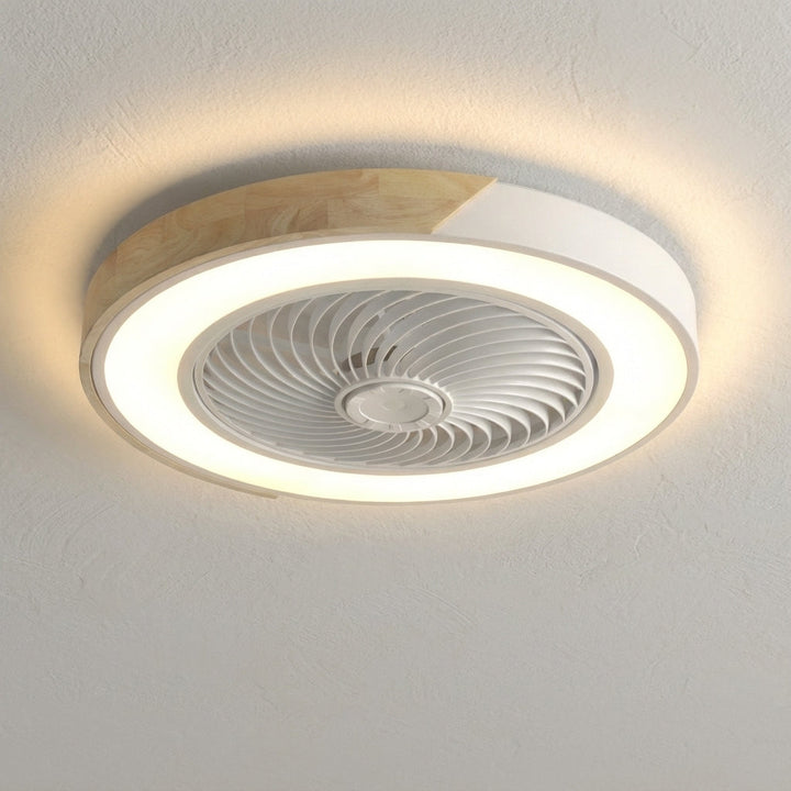 Optimales Raumklima: Moderner Deckenventilator mit LED-Licht & leiser Kühlung für Ihr Zuhause.