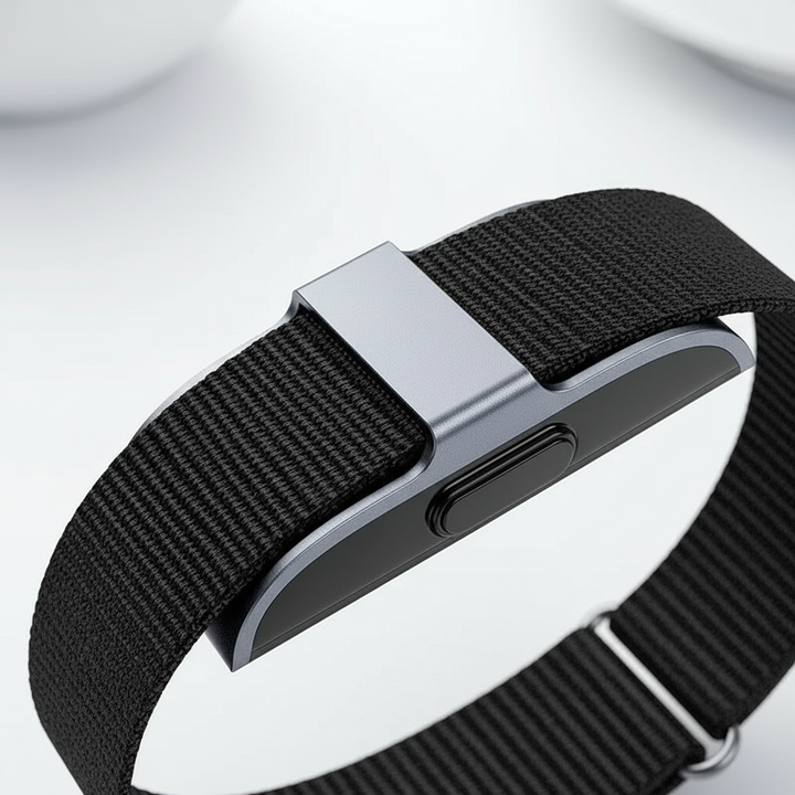 Wasserdichte FitBuddy Sportuhr für Herren & Damen, mit integriertem Aktivitätstracker, Bluetooth & Schlafanalyse.
