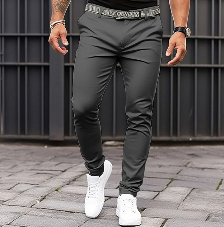 Modische Herren Slim Fit Freizeithose, bequem und stilvoll für den Alltag, ideal für vielseitige Männerkleidung.