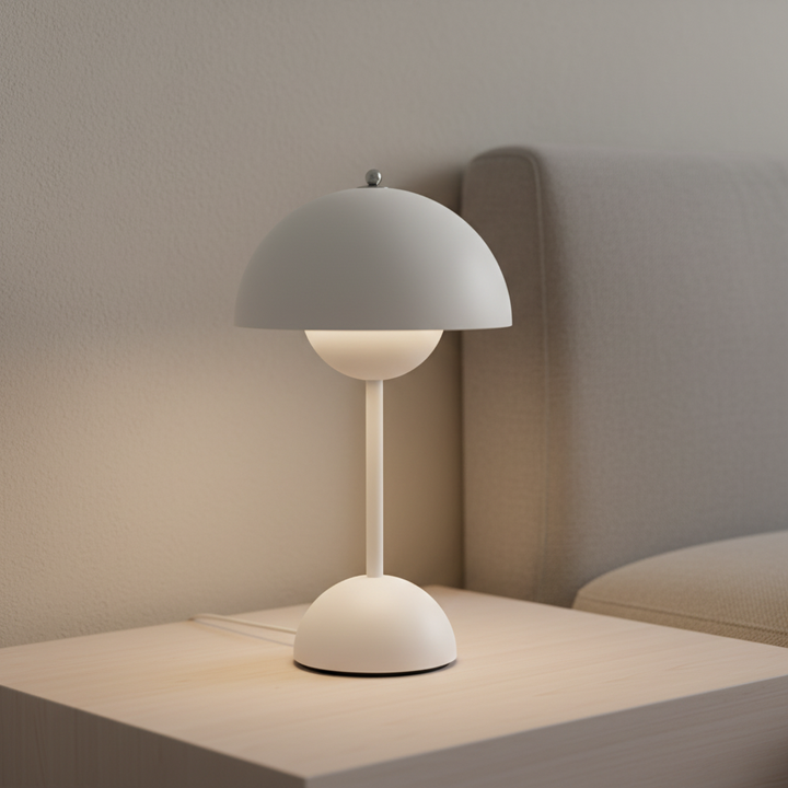 Dimmbare kabellose LED Tischlampe Moonlyte. Modernes Stimmungslicht für Wohn- & Schlafzimmer.