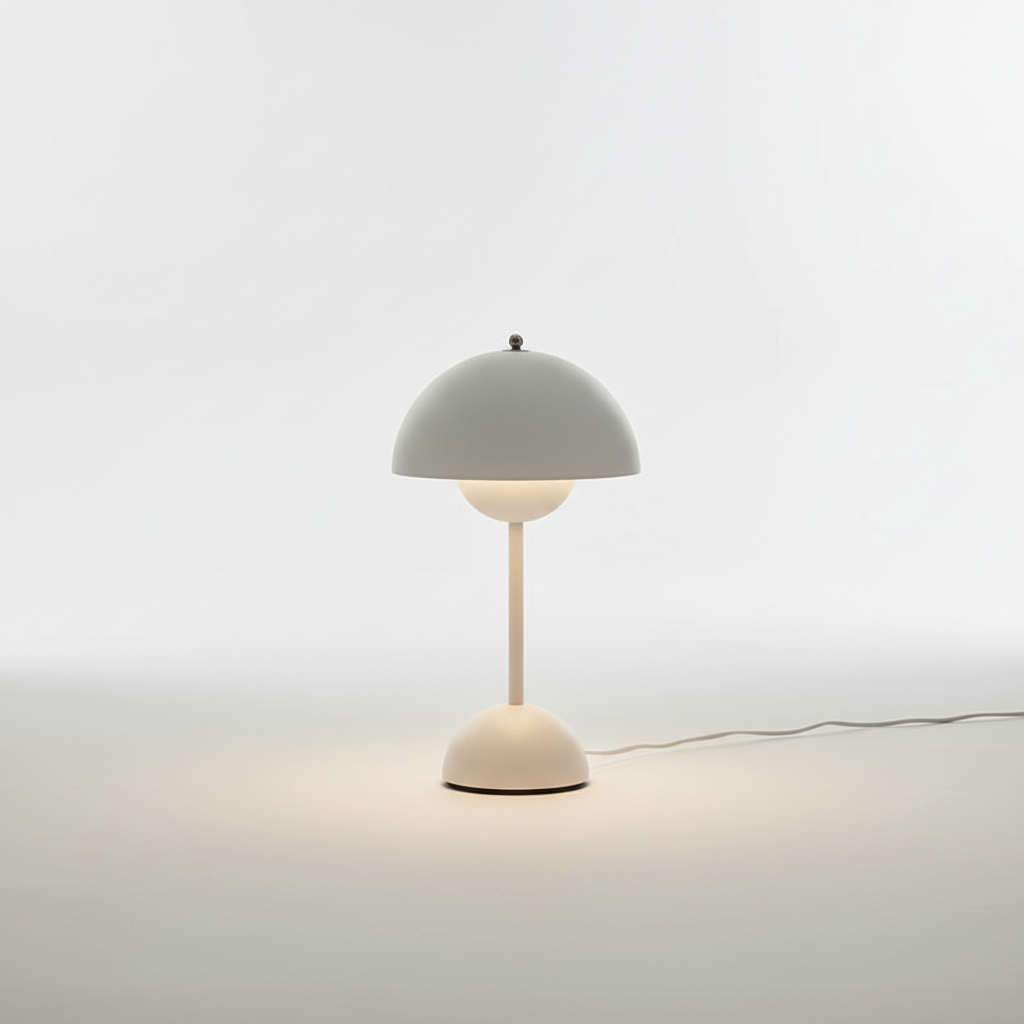 Stilvolle, moderne kabellose LED Tischlampe Moonlyte. Perfekt als Akzentlicht im Wohnbereich.