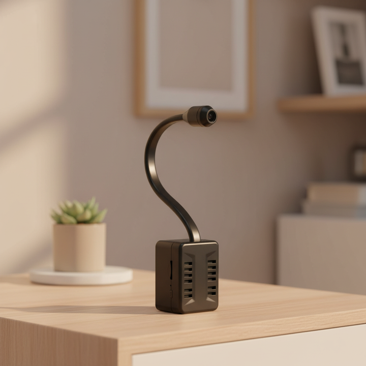 Discreetix kabellose Mini Überwachungskamera Full HD mit WLAN für sichere Hausüberwachung & Bewegungserkennung.