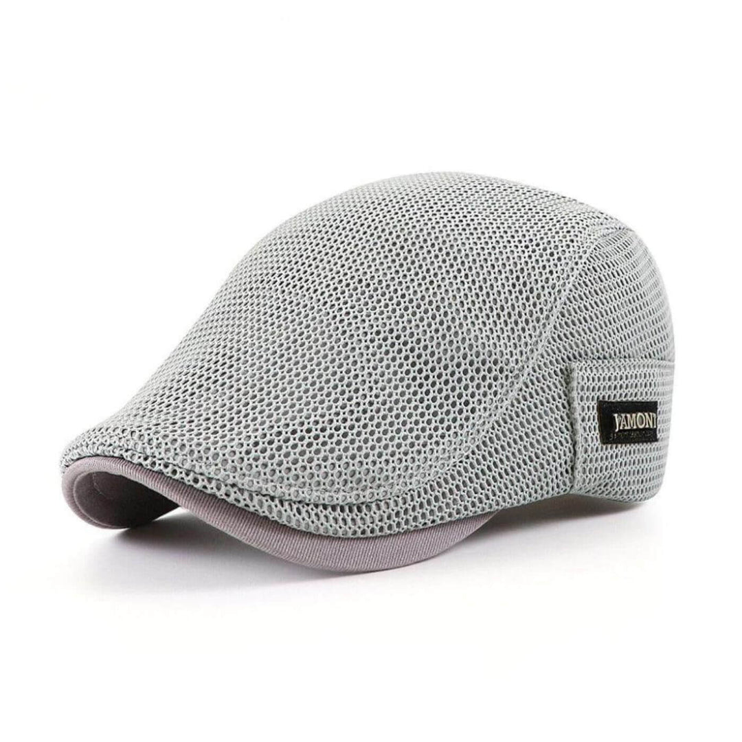 Casual Herren Mesh-Cap in Grau, atmungsaktiv und bequem für Freizeit, Sport & den täglichen Gebrauch.