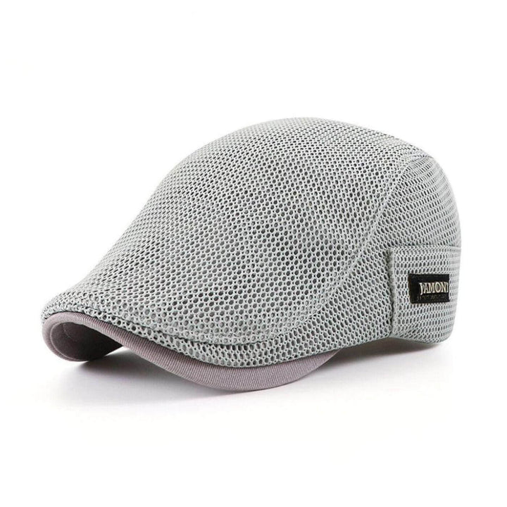 Casual Herren Mesh-Cap in Grau, atmungsaktiv und bequem für Freizeit, Sport & den täglichen Gebrauch.