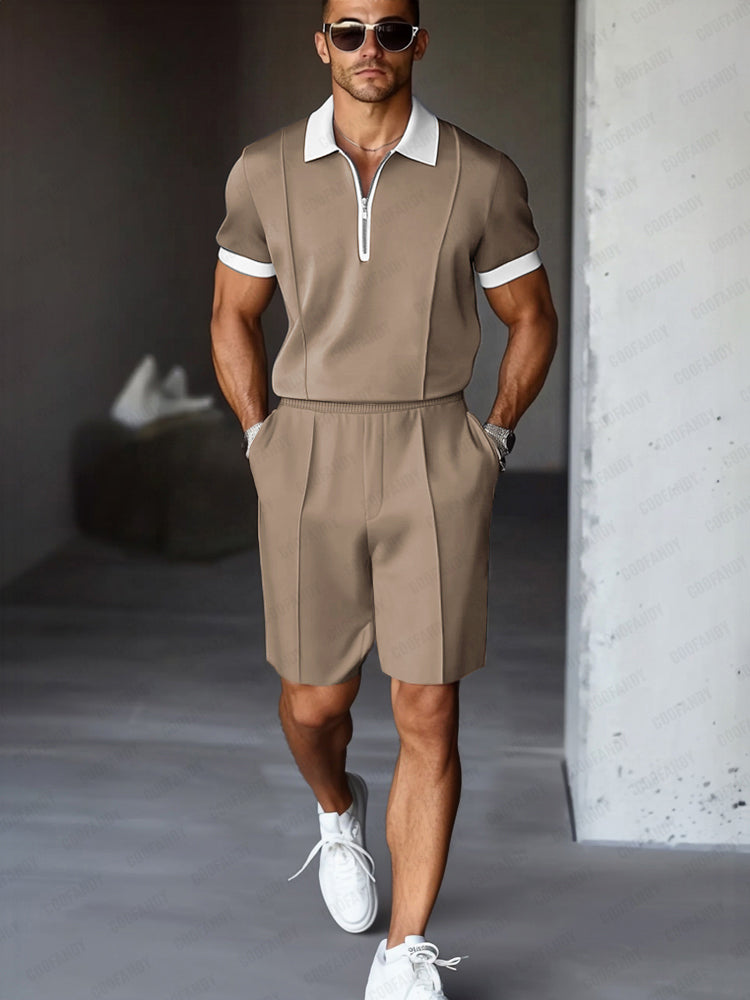 Bequemes Herren Karo Outfit, sportlich-elegant für diverse Anlässe & den Alltag.
