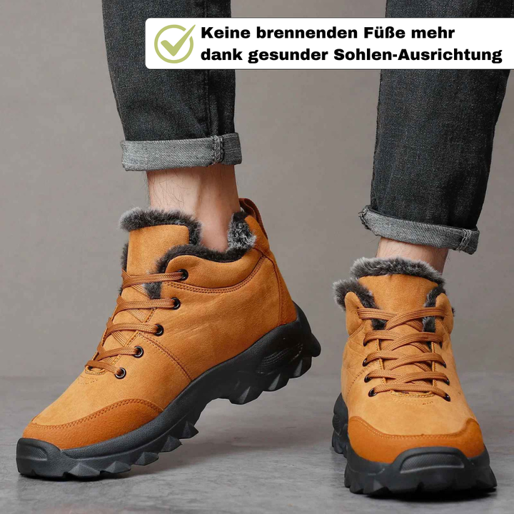 Robuste Damen Winterstiefel, warm gefüttert & rutschfest für Schnee. Perfekt für Outdoor & kaltes Wetter.