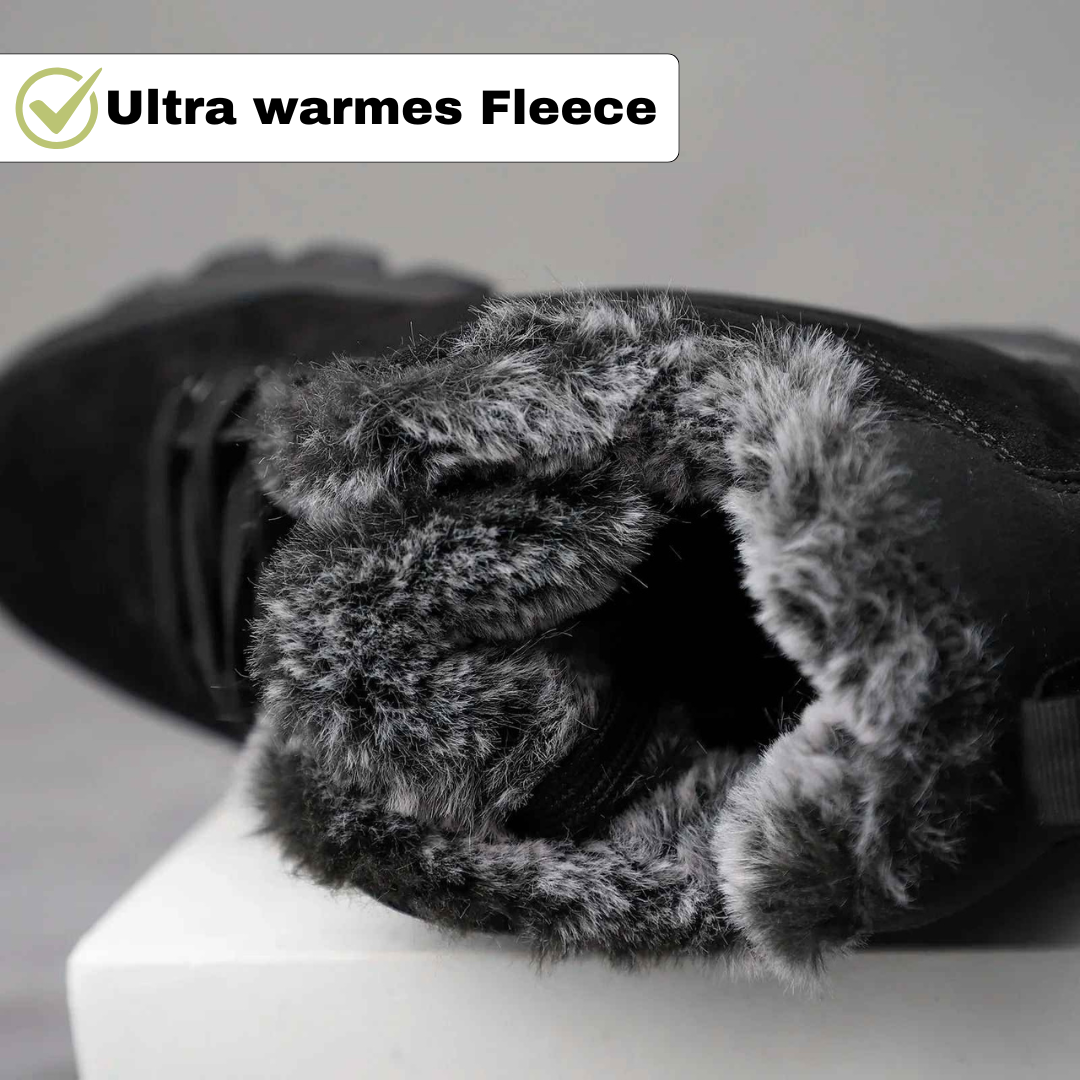 Warme Damen Winterschuhe, gefüttert, ideal für Schnee & kalte Tage. Bequeme Winterstiefel für Damen.