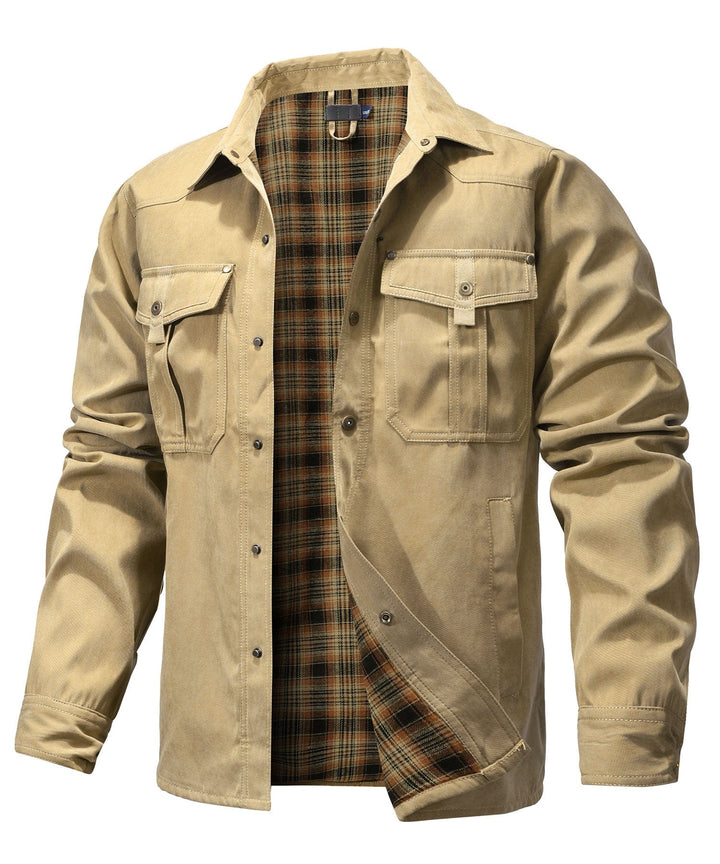 Hochwertige Herren Übergangsjacke, strapazierfähig und wetterfest, optimal für Outdoor & Alltag.