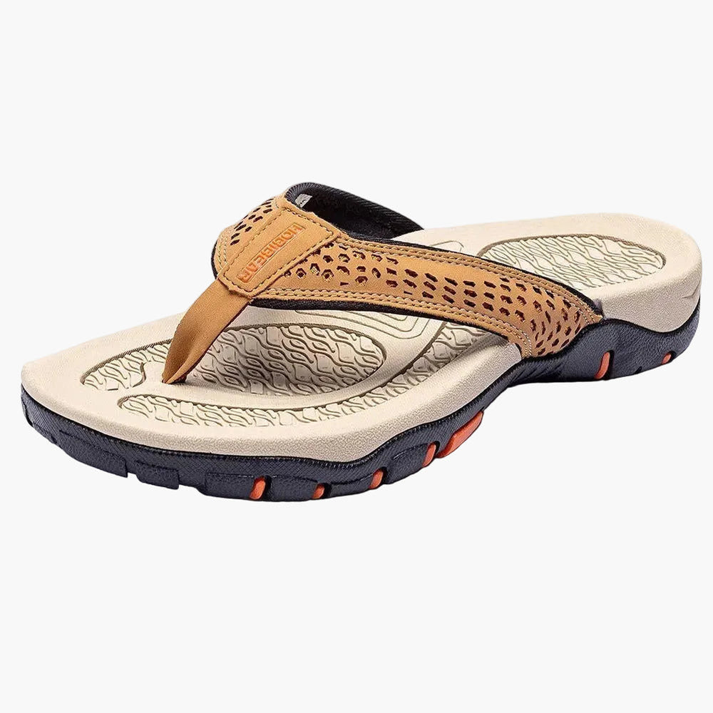 Sportliche Herren Zehentrenner mit rutschfester Sohle und Dämpfung, ideal für Outdoor & Strand.