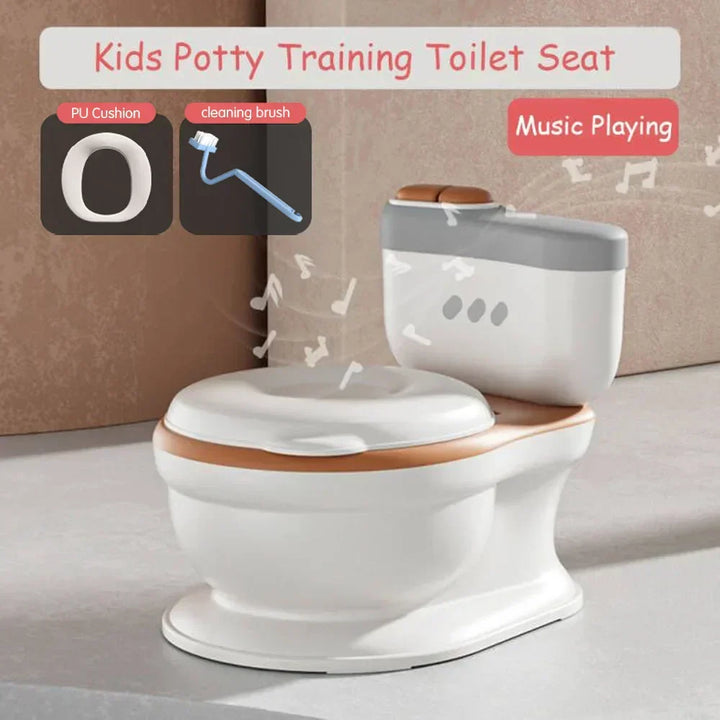 Kindertöpfchen mit Musikfunktion. Spielerisches Töpfchentraining macht Spaß und fördert Sauberkeit bei Kleinkindern.