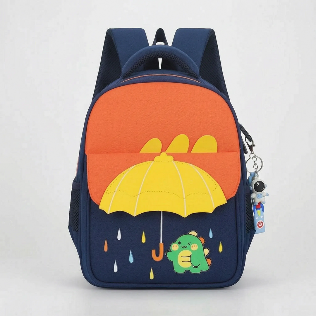 Robuster & leichter Rucksack mit Cartoon-Motiv für Jungen & Mädchen, ideal für Schule & Freizeit.