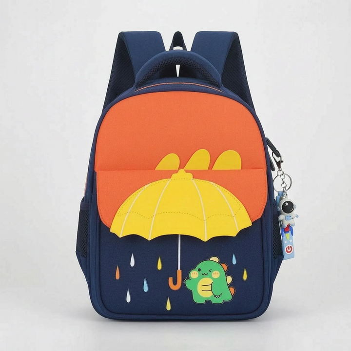 Robuster & leichter Rucksack mit Cartoon-Motiv für Jungen & Mädchen, ideal für Schule & Freizeit.