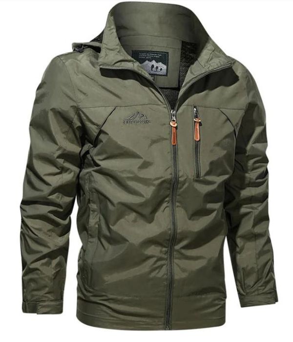 Herren Regenmantel: Klassische Jacke für besten Wetterschutz. Winddicht, stilvoll & perfekt für jede Jahreszeit.