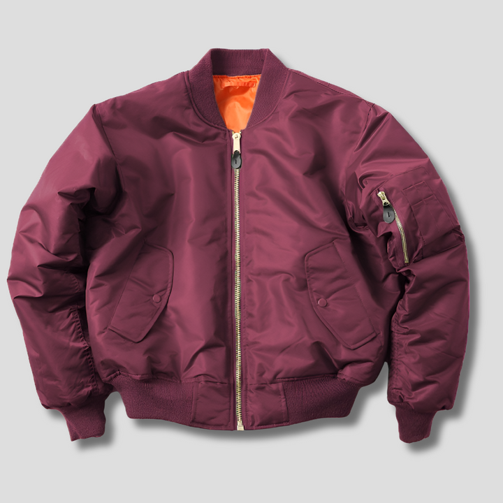 Elegante, klassische Unisex Bomberjacke Nicole in hoher Qualität, zeitloses Design für Streetwear.