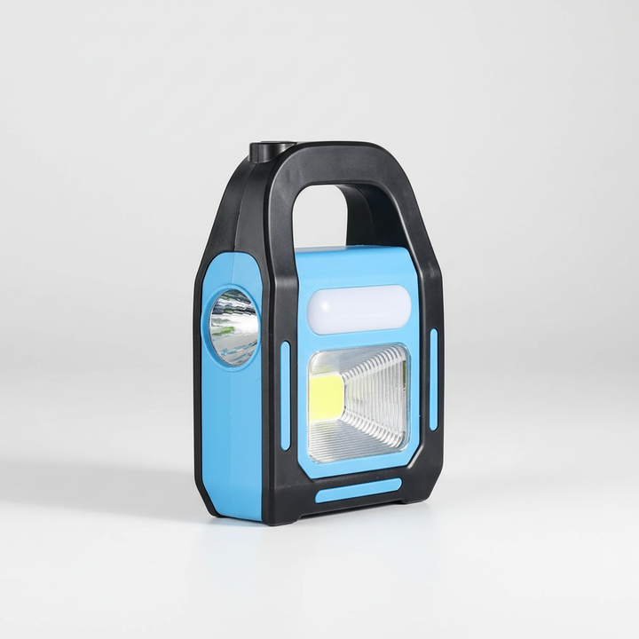 Helle LED Campinglampe GlowRover mit Solar Powerbank Funktion. Ideal als Notlicht & Outdoor Leuchte, robust.