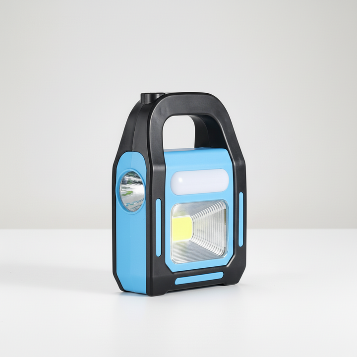 Wiederaufladbare GlowRover Outdoor Lampe mit Solar Powerbank. Ideal für Survival Ausrüstung & Reise Licht.
