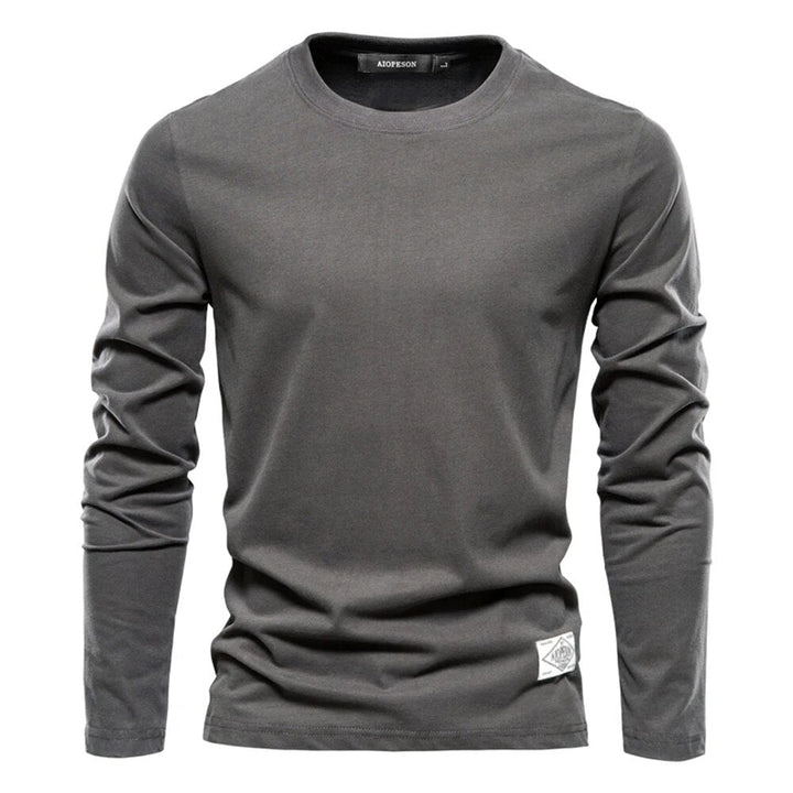 Langlebiges Herren Langarmshirt Joris aus Baumwolle. Strapazierfähiges, pflegeleichtes Oberteil für Herren.