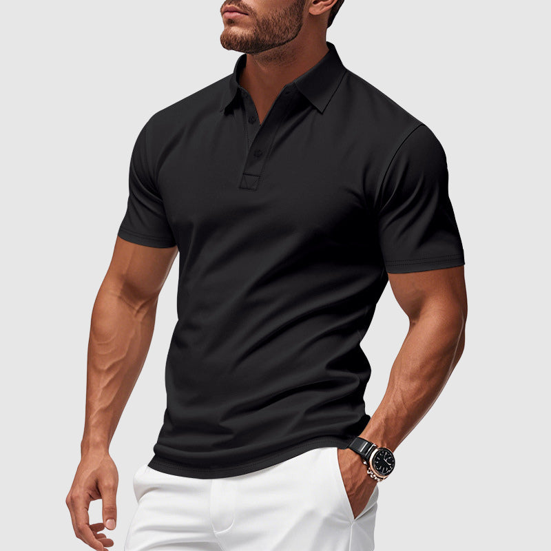Stylisches Herren-Kurzarm-Poloshirt für jeden Anlass. Atmungsaktiv und bequem.