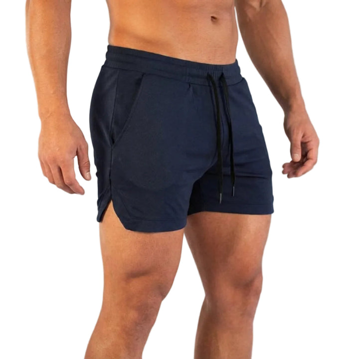 Herren Trainingsshorts mit Kordelzug & Seitentaschen, leicht & bequem für Sport, Fitness & Alltag.