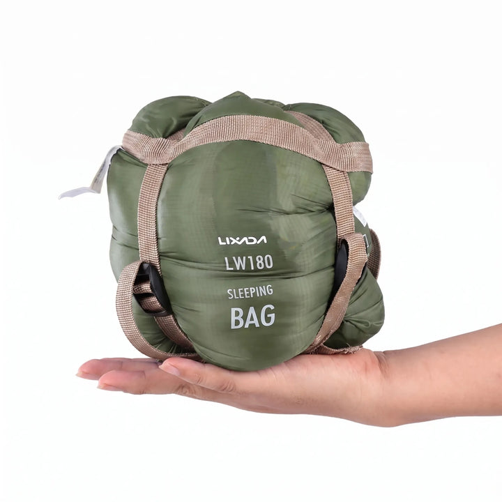Vielseitiger Deckenschlafsack für Erwachsene, leicht & bequem für Camping, Outdoor und Reisen.