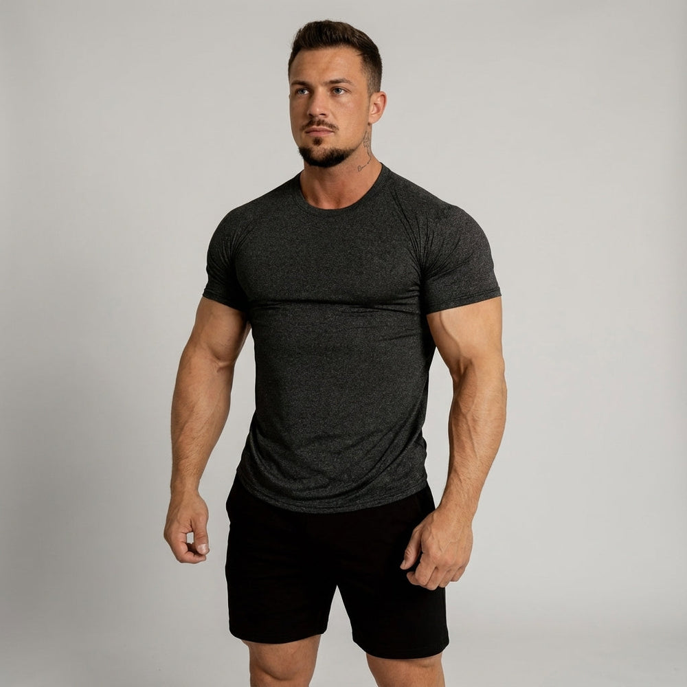 Atmungsaktives, schnelltrocknendes Herren Sportshirt Lawrence für intensive Trainingseinheiten & Fitness.