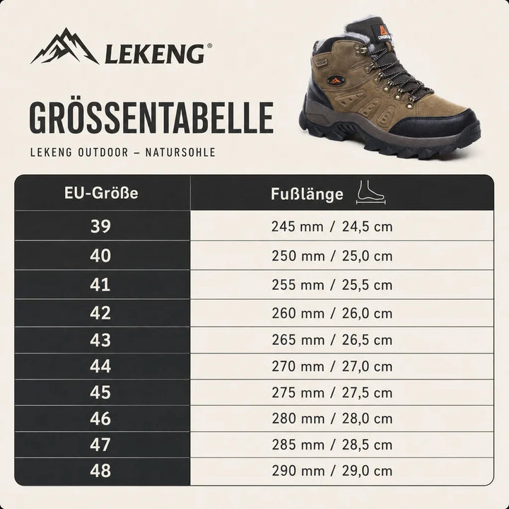 Dunkelgrüne warme Winterschuhe: Leicht, robust & ideal für Outdoor-Aktivitäten und Wanderungen.