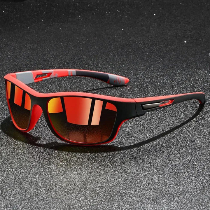 Leichte Herren Outdoor Sonnenbrille, rutschfest, mit UV-Schutz; ideal für Wandern und aktive Freizeit.