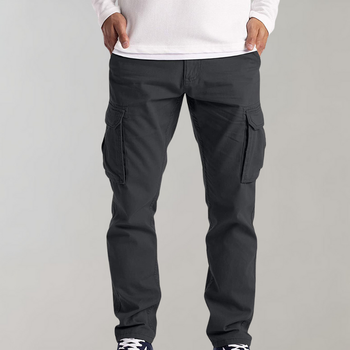 Strapazierfähige, atmungsaktive Herren Cargo-Hose. Ideal für Outdoor, Reise & entspannte Freizeit-Outfits.
