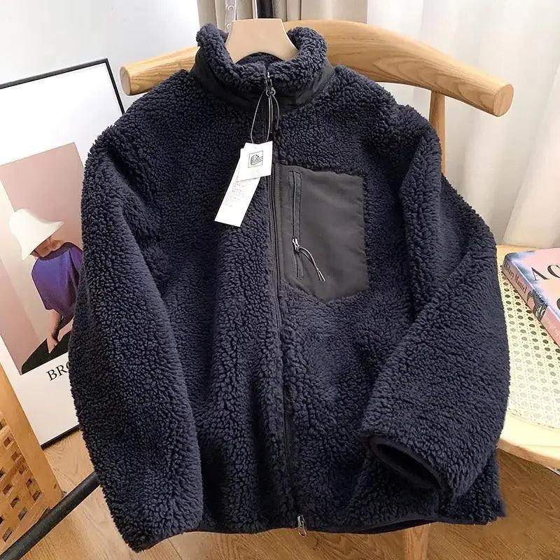 Bequeme und lässige Herren Herbstjacke, vielseitig für kalte Tage.