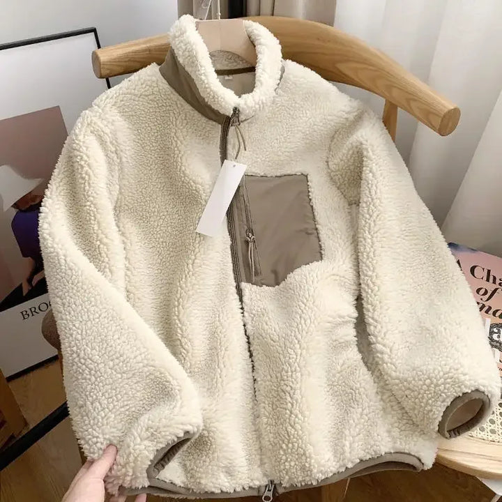 Dicke Herren Winterjacke, warm und robust für den täglichen Gebrauch.