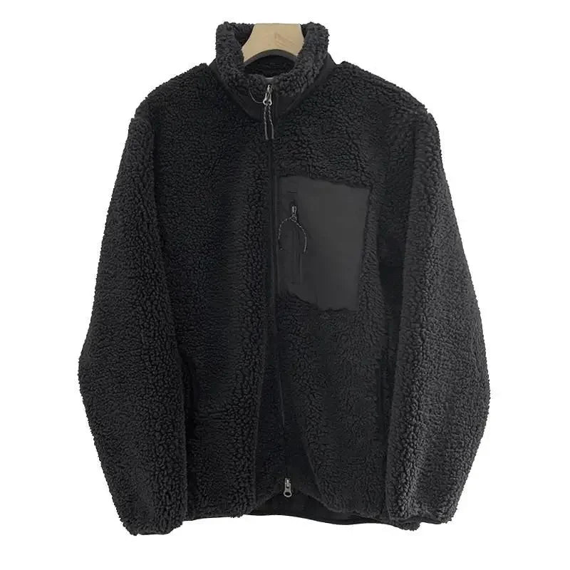 Herren Winterjacke in lässigem Stil, perfekt für Komfort und Wärme.