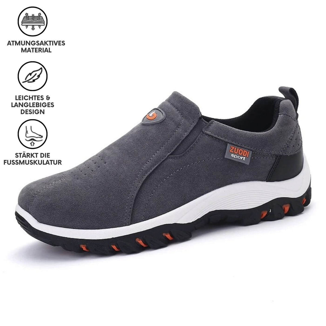 Vielseitige Herren Alltagschuhe in Blau, komfortable Steppschuhe für jede Gelegenheit.