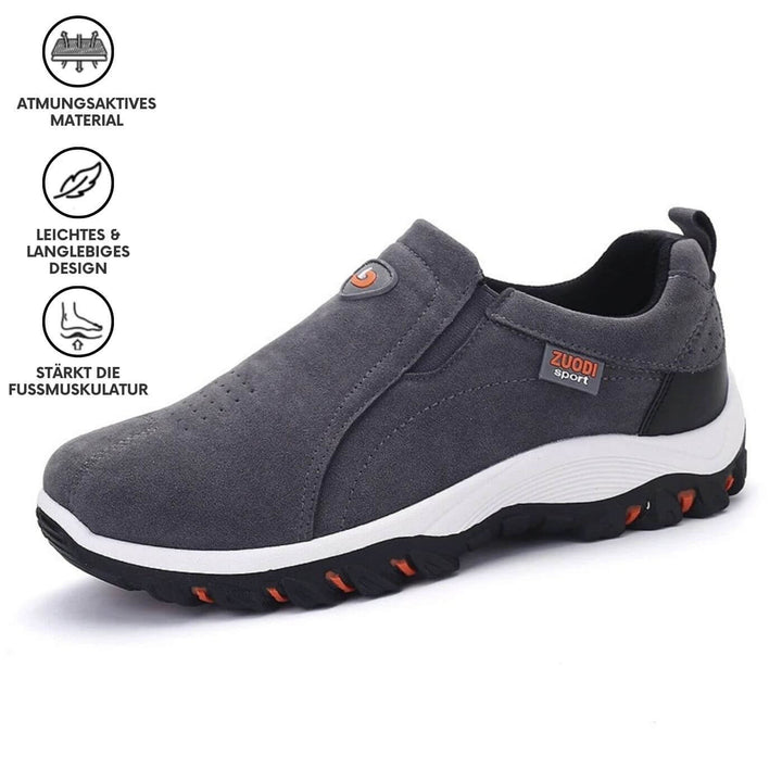 Vielseitige Herren Alltagschuhe in Blau, komfortable Steppschuhe für jede Gelegenheit.