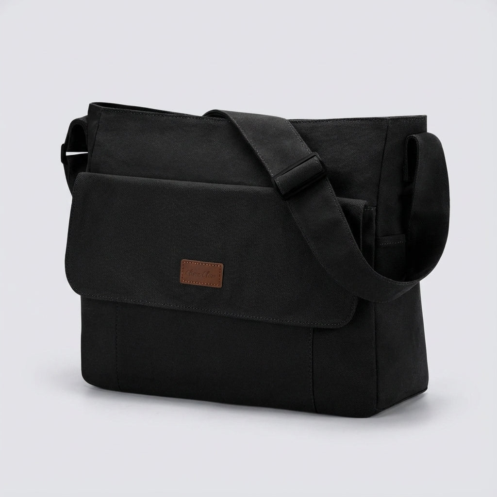 Leichte, robuste Laptoptasche im modernen Design. Perfekt als Schultertasche für täglichen Gebrauch & Reisen.